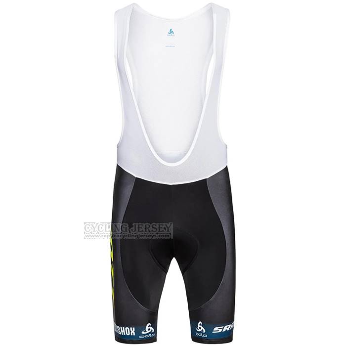 2023 Cycling Jersey Scott Sram Black Short Sleeve And Bib Short